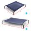 COSTWAY Cama Mascota Perro Gato para Exterior Jardin Terraza Dormir 110 x 80 x 18 CM Cama Elevada, , large indicador imagen numero 5