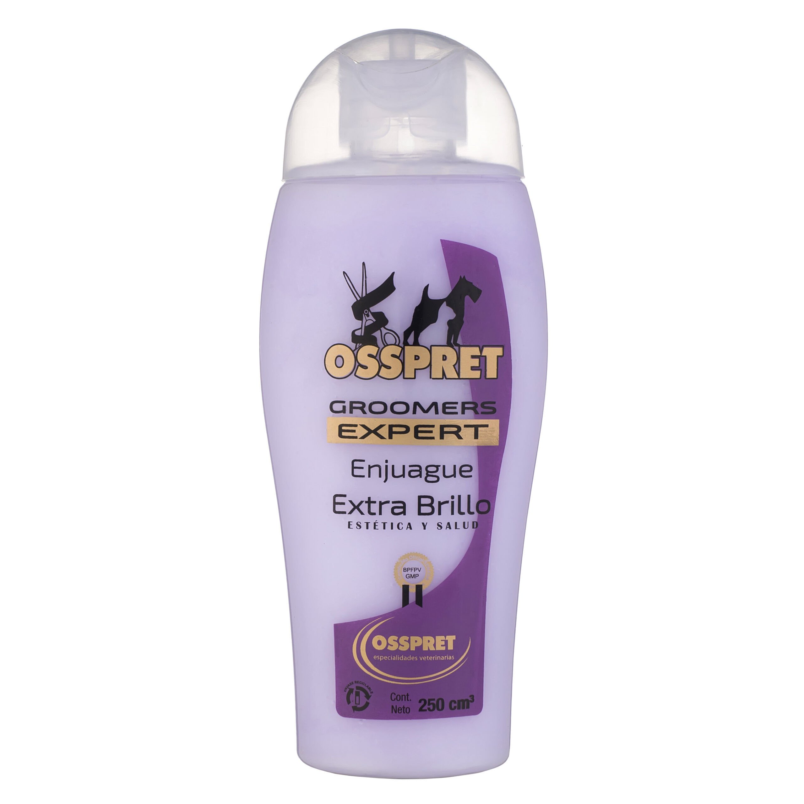 Osspret Groomers Expert Acondicionador Extra Brillo para perros
