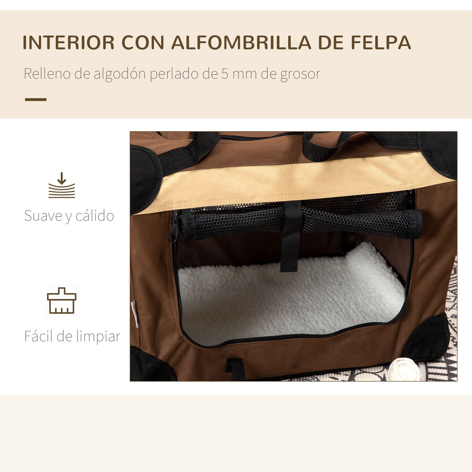 PawHut Mochila Plegable para perros y gatos thumbnail