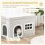 Casa plegable para gatos interior color Gris, , large indicador imagen numero 4