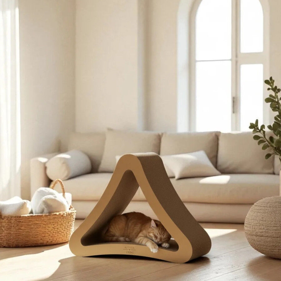 Althea Living - Rascador para gatos Delta, cart&oacute;n corrugado, , large Imagen numero 3