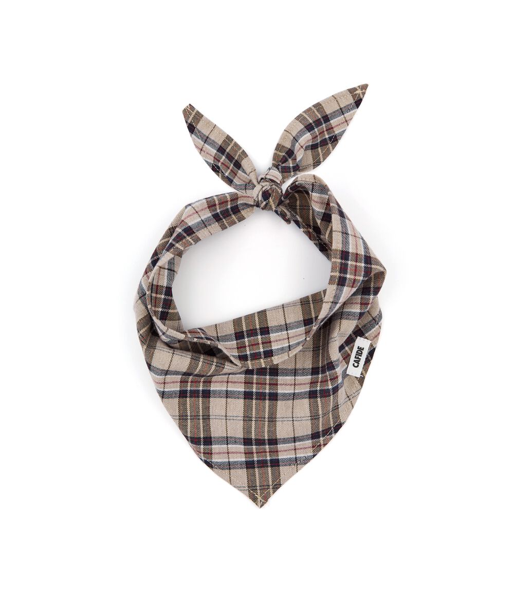 Bandana Perro Dise&ntilde;o Tart&aacute;n Windsor, Nata, , large Imagen numero 1