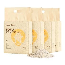 FUKUMARU Arena de Tofu Aglomerante para gatos