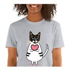 Mascochula camiseta mujer enamorao personalizada con tu mascota gris, , large image number null