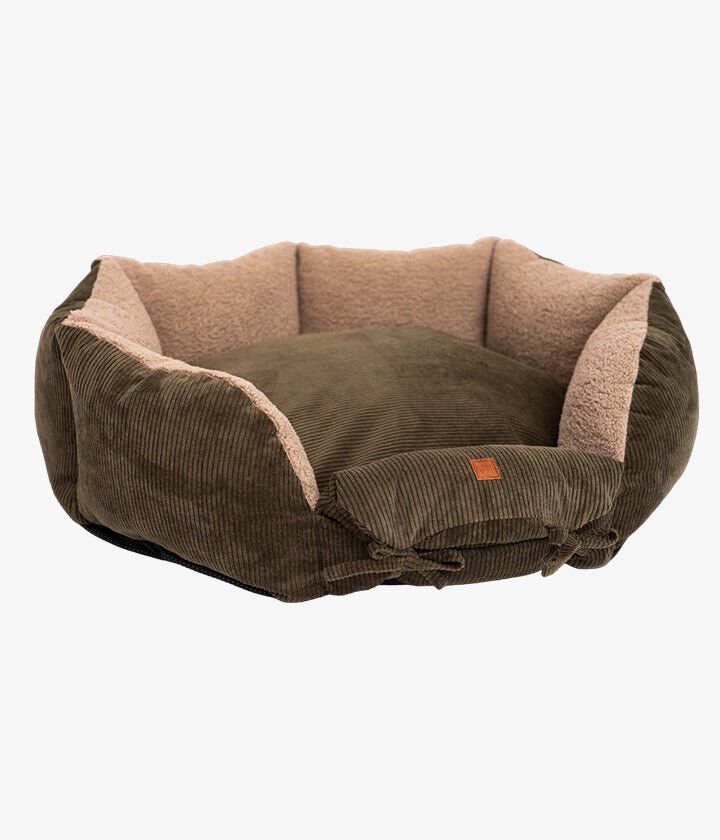 Pet and Co Cama De Cuerda Doble Cara Caqui Ronny - Perros, , large Imagen numero 2