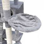 Rascador para gatos con condominios color Gris, , large image number null