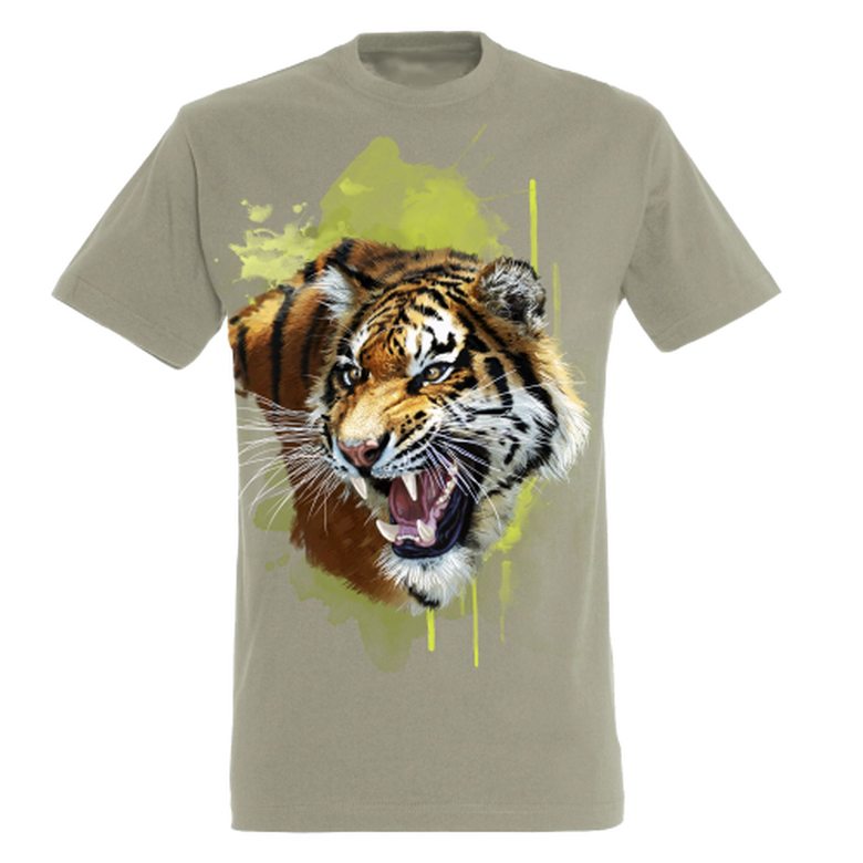 Camiseta Tigre color Beige