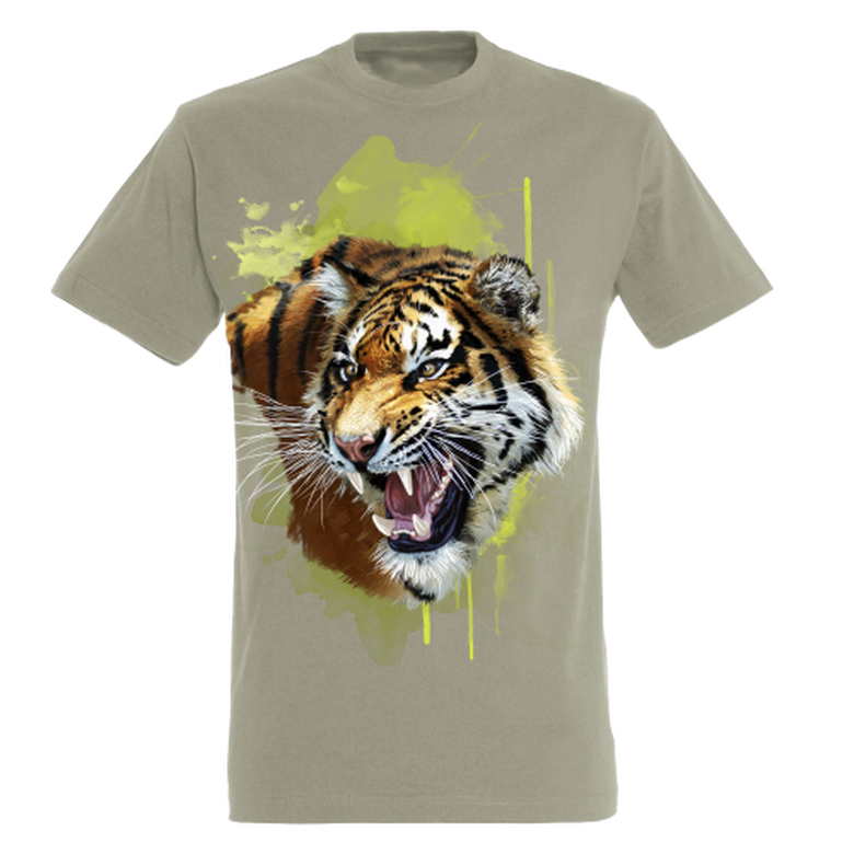 Camiseta Tigre color Beige, , large image number null