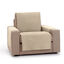 Vipalia Protector Funda Sillon 1 Plaza o Relax. Chenilla Lisa. Diseño Elite. Color Beige. 1 Plaza, , large indicador imagen numero 4