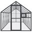 vidaXL Pajarera de aluminio gris antracita 179x100x185 m, , large indicador imagen numero 22