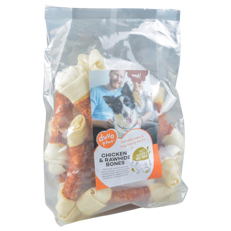 Duvo Hueso de Pollo y Piel Natural para Perros thumbnail