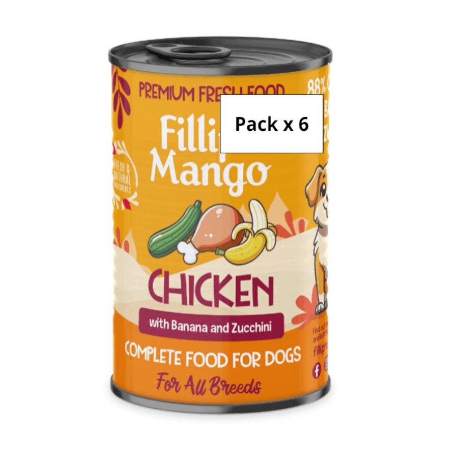 Pienso FIllip Mango para perros de pollo, fresa y patata 400gr, , large Imagen numero 2
