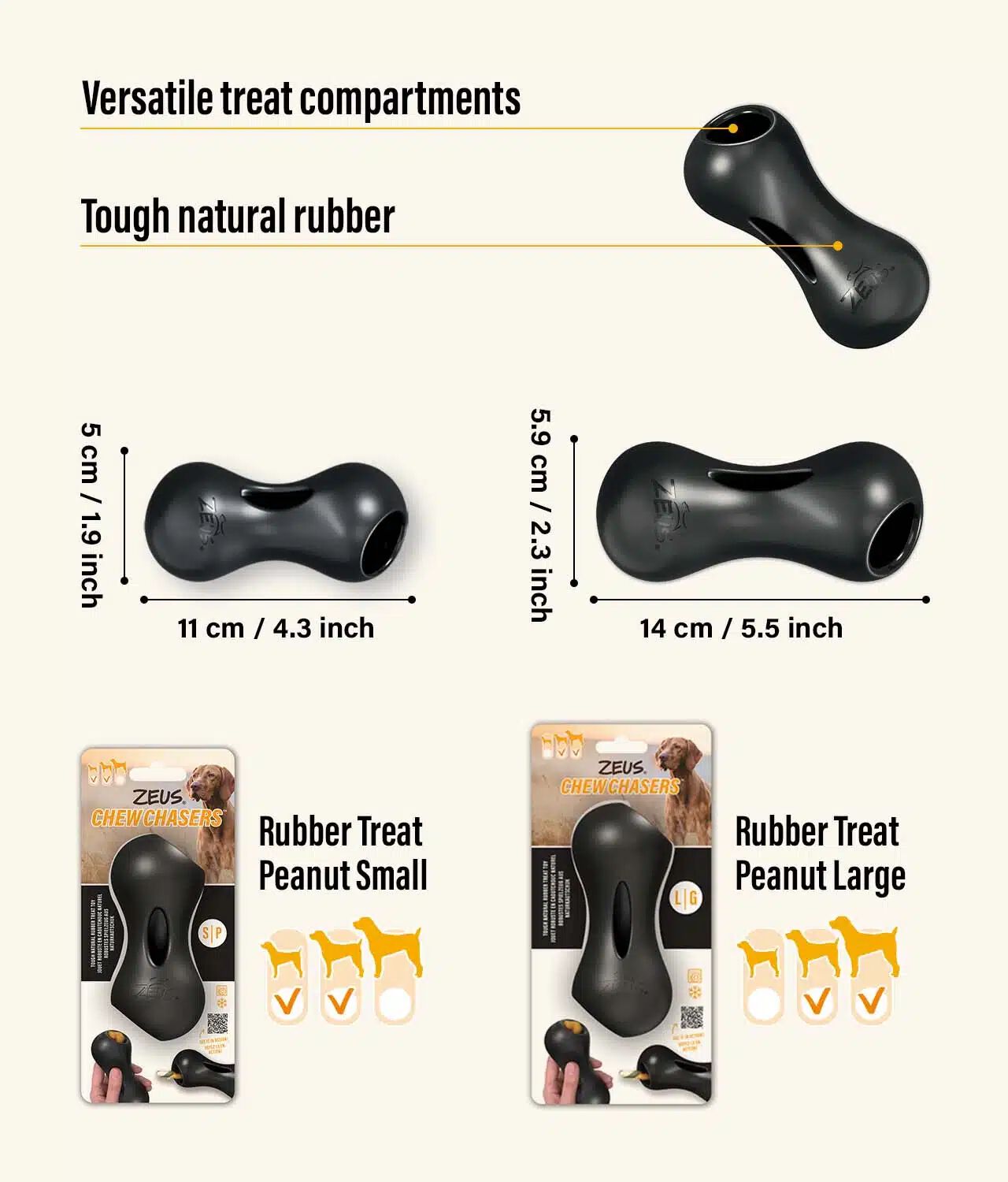 Zeus ChewChasers Cacahuete, , large Imagen numero 5