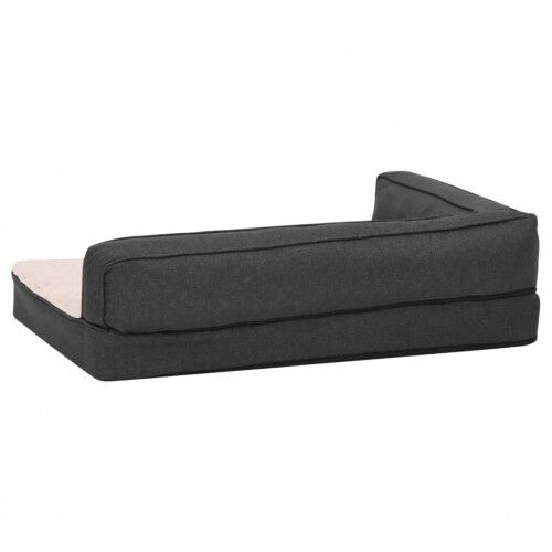 Vidaxl colch&oacute;n - sof&aacute; gris oscuro para perros, , large Imagen numero 9