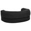 Vidaxl sofá acolchado de poliéster negro para perros, , large indicador imagen numero 11