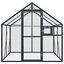 vidaXL Pajarera de aluminio gris antracita 179x100x185 m, , large indicador imagen numero 18