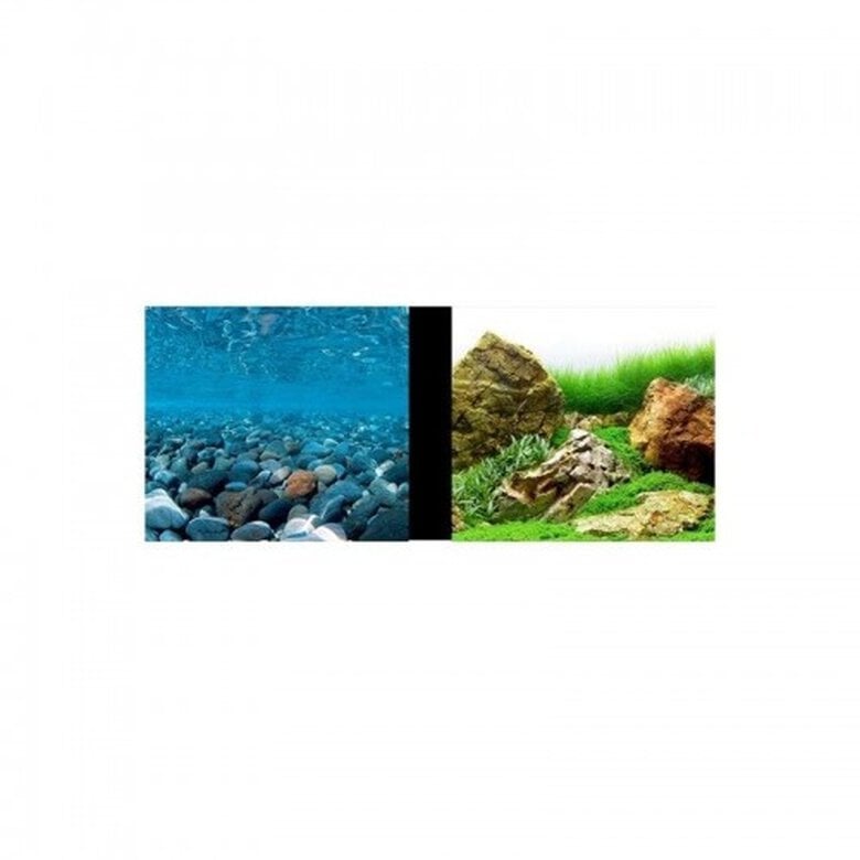 Marina 3D fondo decorativo para acuarios color Azul, , large image number null