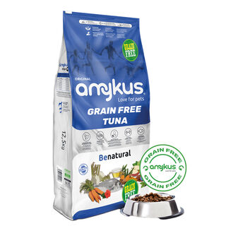Amykus Grain Free Tuna pienso de atún sin cereales para perros