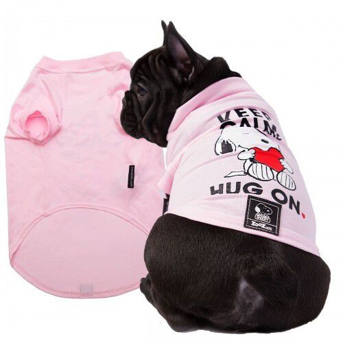 Camiseta para perros Zooz Pets Snoopy color Rosa, , large Imagen numero 2