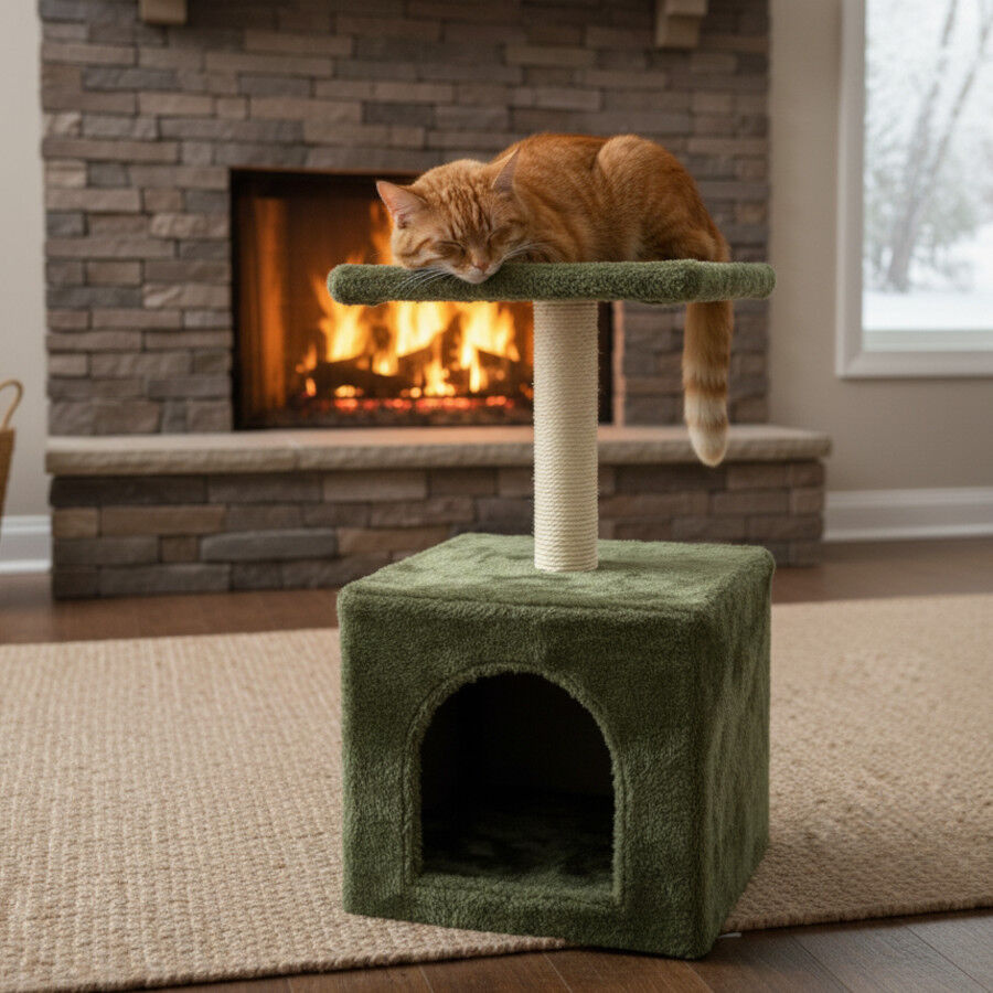 Wonder Christmas Rascador con Poste de Sisal Navideño para gatos thumbnail