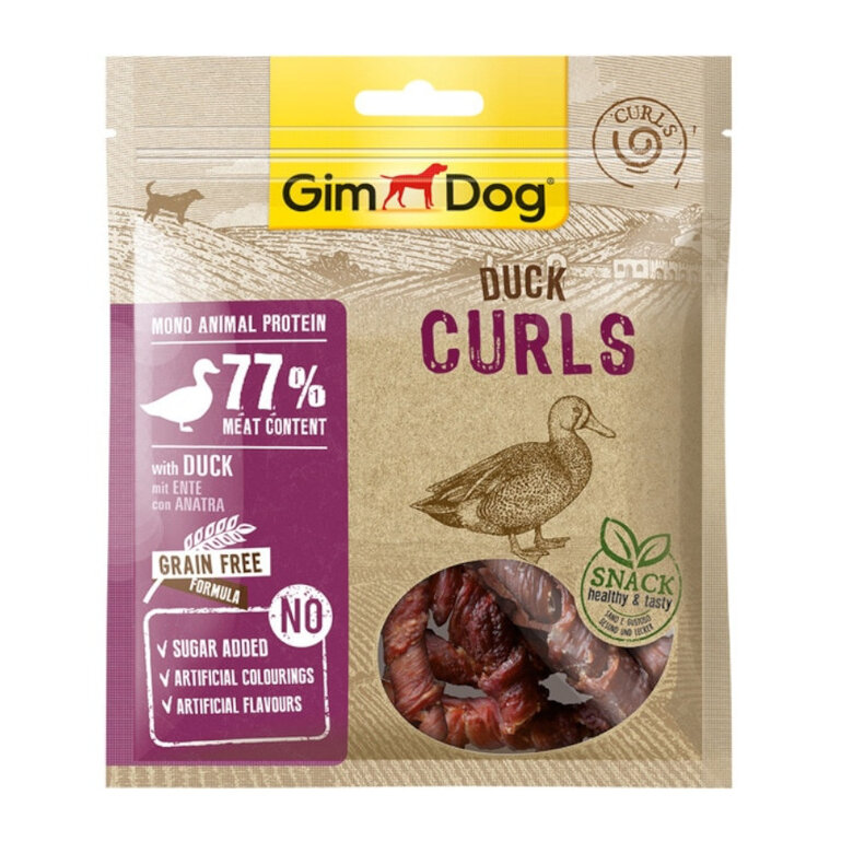 GimDog Barritas Curls de Pato para perros, , large image number null