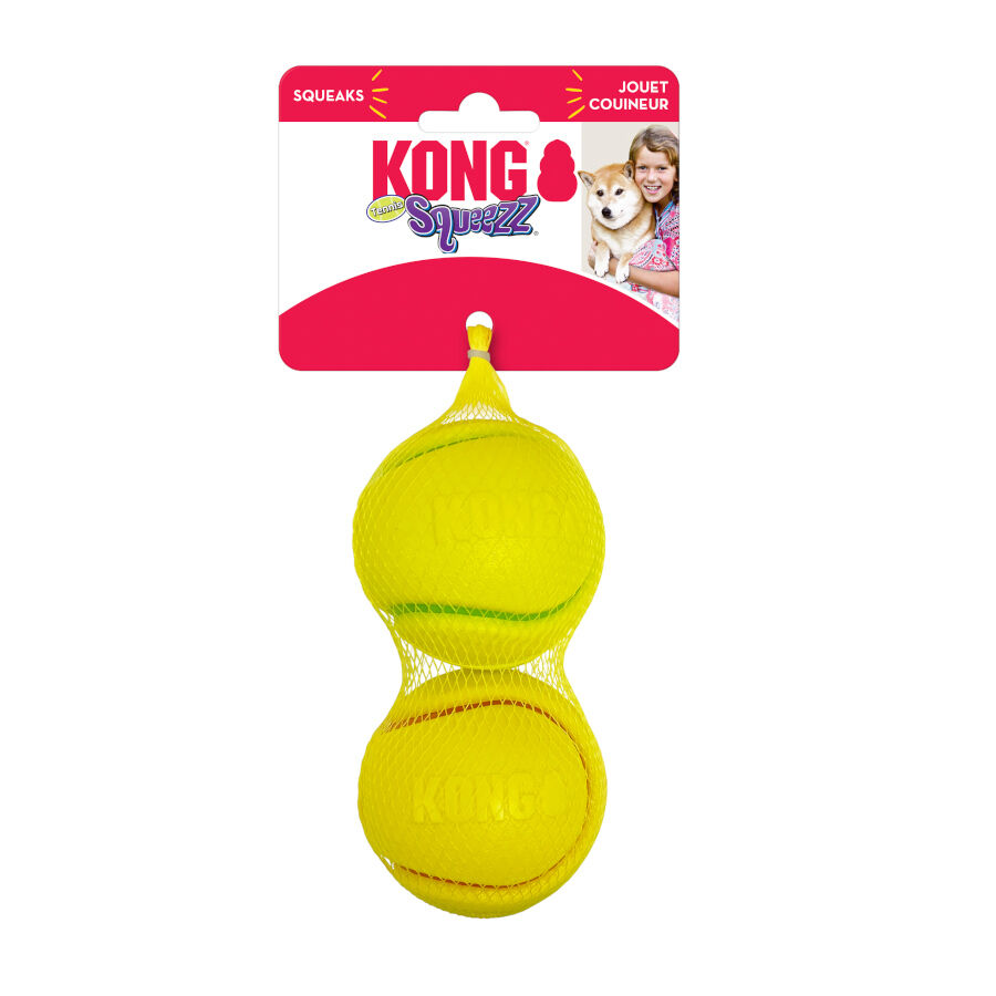 Kong Squeezz Tennis pelota para perros, , large Imagen numero 1