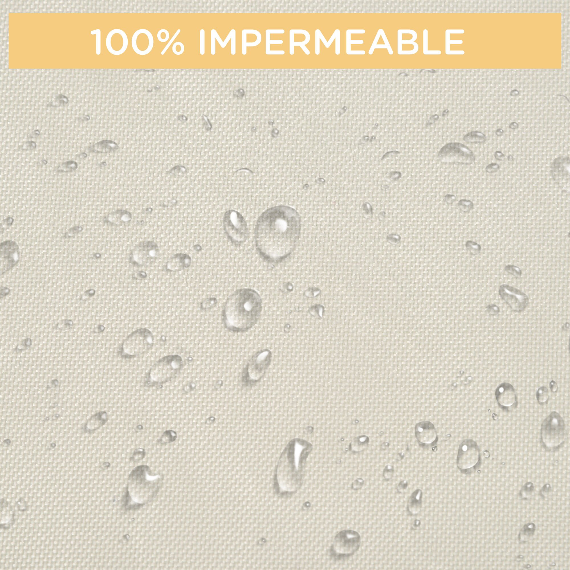 Outsunny Funda Protectora beige de Banco de 3 Plazas para jardín thumbnail