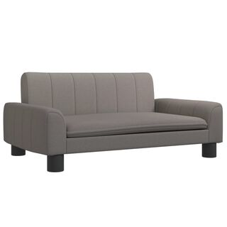 vidaXL Cama de tela gris taupe para perros
