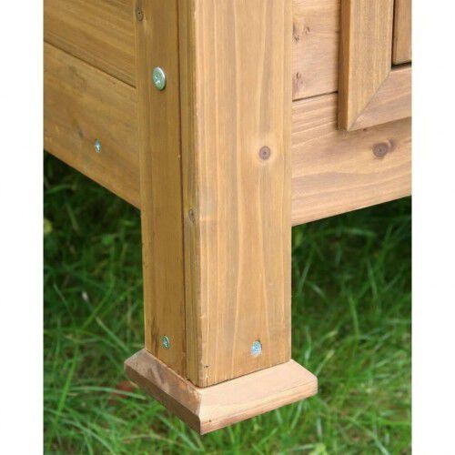 Gallinero Florentina de madera color Marr&oacute;n, , large Imagen numero 5