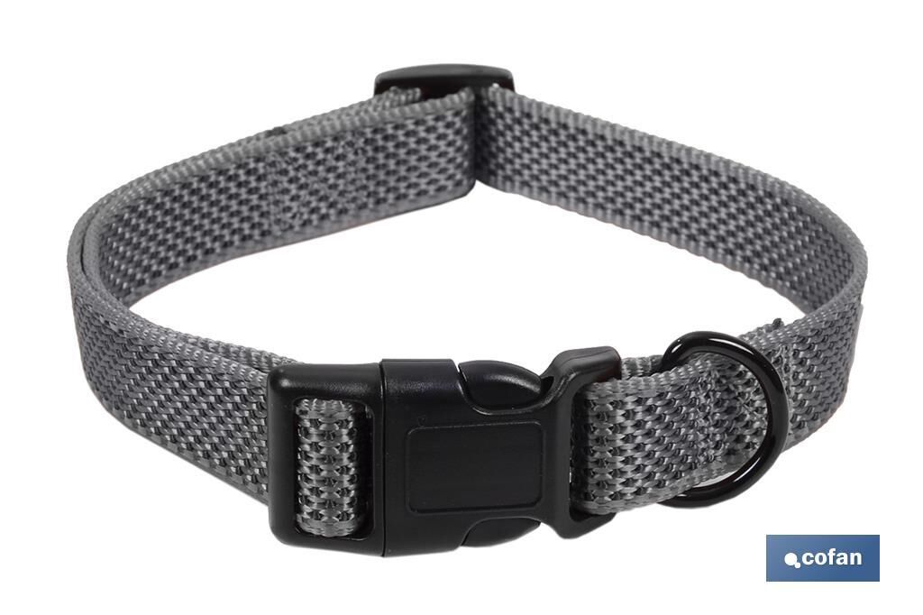 Collar Reflectante para Perros | Color: Gris | Talla L (20 a 35 kg), , large Imagen numero 2