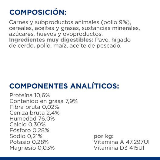 Hill's Prescription Diet Restorative Care Pollo lata para mascotas, , large image number null