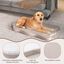 COSTWAY Cama Perros Grandes, Cama Ortop&eacute;dica para Perros con Soporte de Espuma Viscoel&aacute;stica, Colchoneta Impermeable para Perros con Funda Extra&iacute;ble, Colch&oacute;n Antideslizante para Perros (Beige), , large indicador imagen numero 4