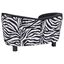 Sofá con estampado de cebra para perros color Negro, , large indicador imagen numero 5