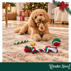 Wonder Christmas Caja Snacks y Juguetes para perros