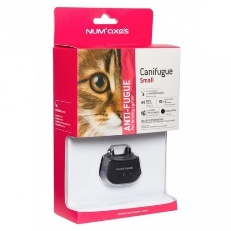 CANIFUGUE SMALL collar antifugas color Negro, , large image number null
