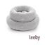 Leeby cama de pelo gris con ovejitas desenfundable para cachorros, , large indicador imagen numero 4