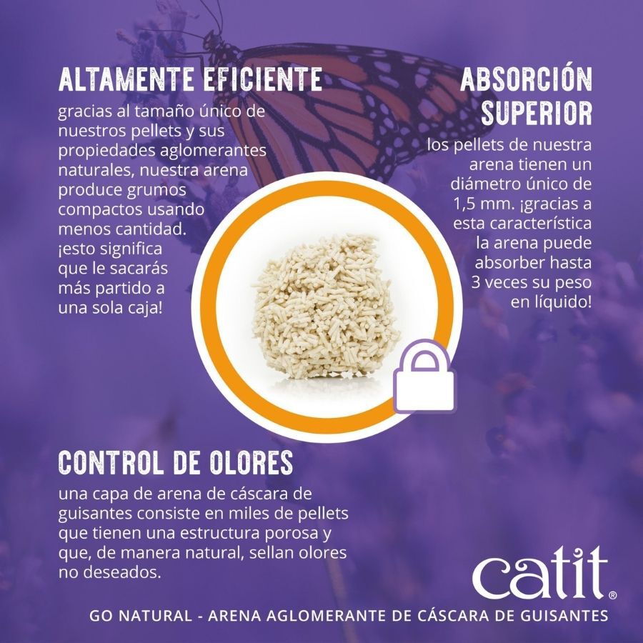 Catit Arena Aglomerante Go Natural con Aroma a vainilla para Gatos, , large Imagen numero 4