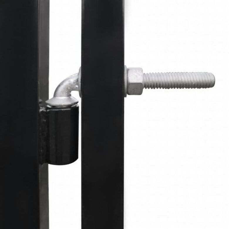 Perrera sin cubrir de acero color Negro thumbnail