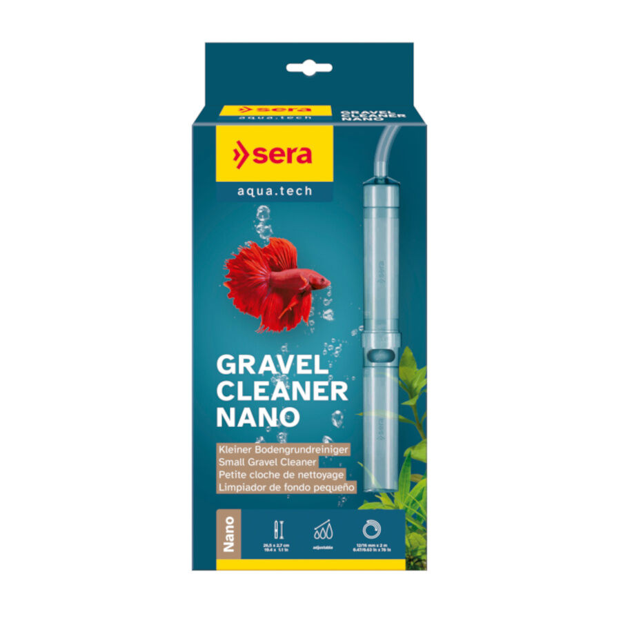 Sera Gravel Cleaner Nano Limpiador de Fondo para acuarios