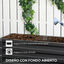 Outsunny Jardinera Gris Oscuro, , large indicador imagen numero 5