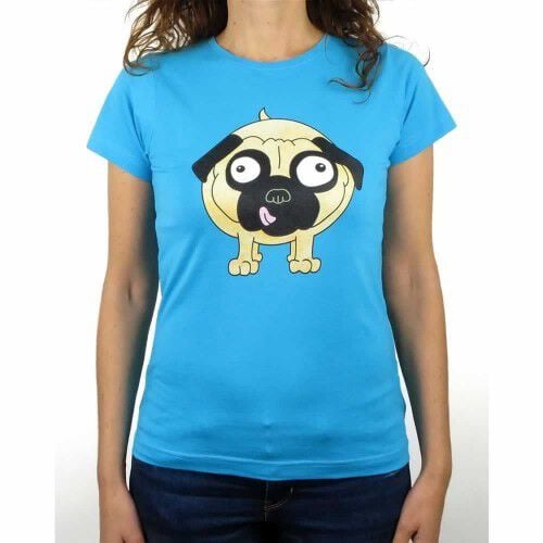 Camiseta mujer &quot;Carlino&quot; color Azul thumbnail