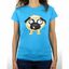 Camiseta mujer "Carlino" color Azul, , large indicador imagen numero 2