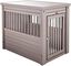 Jaula para Perros Confort Modelo Arkansas - Perrera de Interior - Fabricado con ECOFLEX - Cuatro Colores y Tres tamaños a Elegir (Gris, M (74,9x53,6x64cm)), , large indicador imagen numero 1