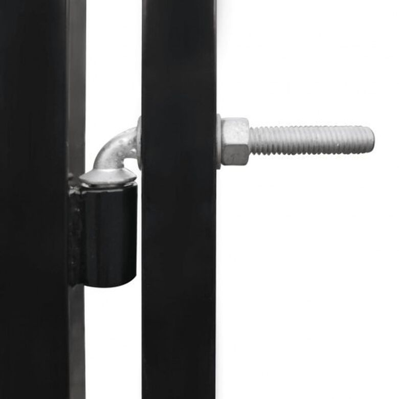 Perrera sin cubrir de acero color Negro thumbnail