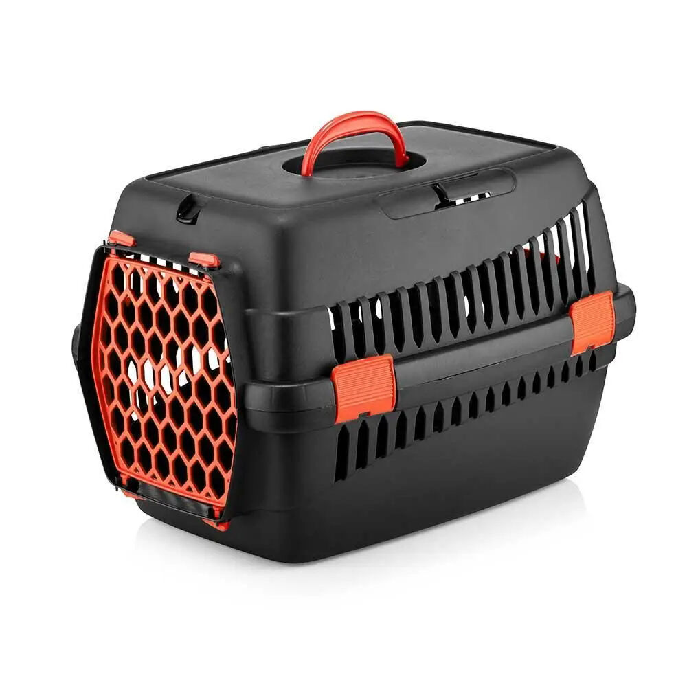Transportin Gato Perro Peque&ntilde;o,Transporte Port&aacute;til y Transpirable para Mascotas,Transporte de Pl&aacute;stico para Perros 35x49x33cm color se entrega al azar, , large Imagen numero 3