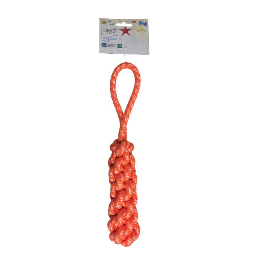 Summer Vibes Ocean Cuerda Trenzada Flotante para perros, , large Imagen numero 1