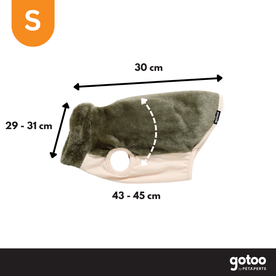 Gotoo Jersey Polar Verde para perros, , large Imagen numero 4