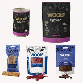 Woolf Pack Snack de Pato para perro