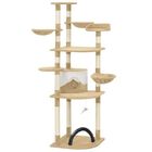 Rascador con sisal para gatos color Beige, , large image number null