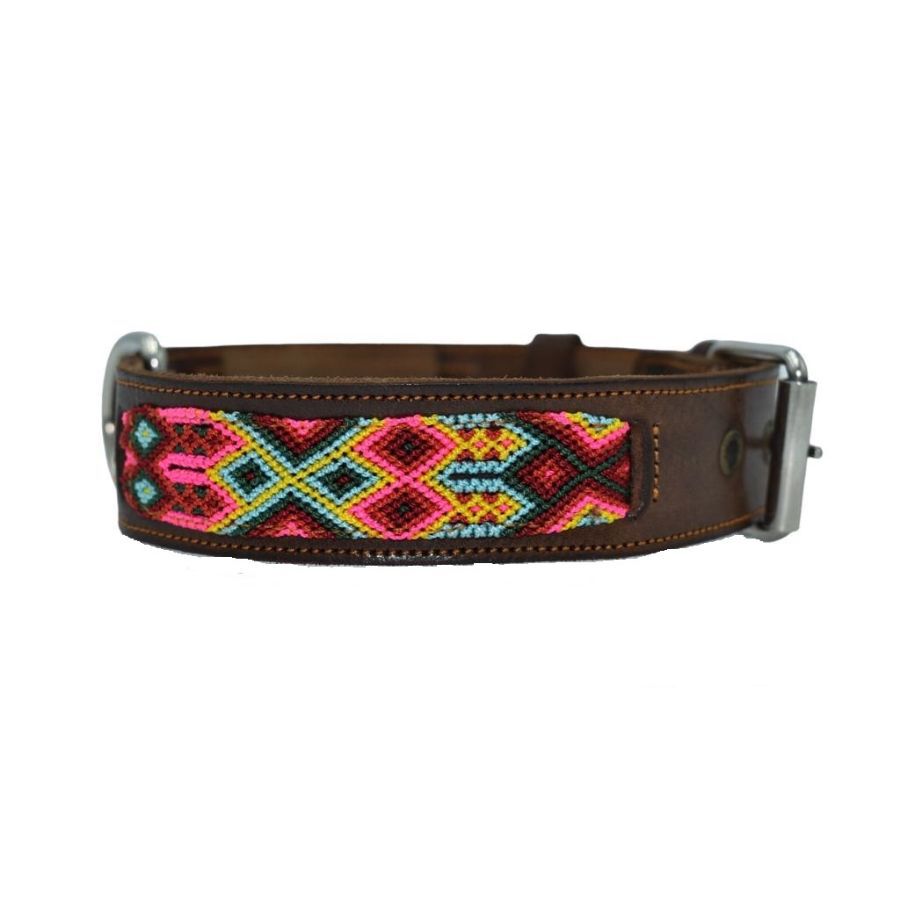 LOYAL COLLAR DE PIEL ARTESANAL TALLA L PARA PERROS, , large Imagen numero 1